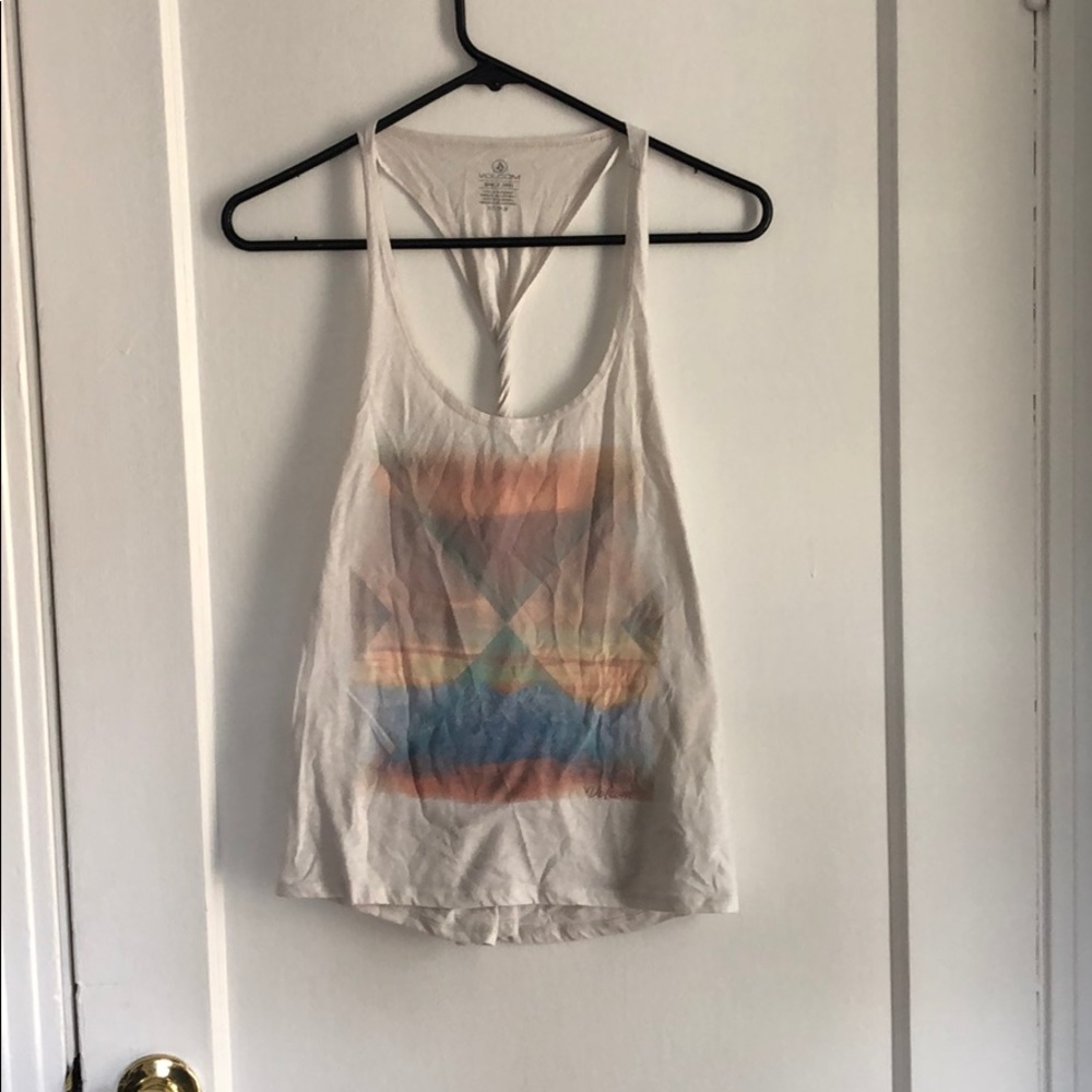 Volcom Back Twist Tank Top